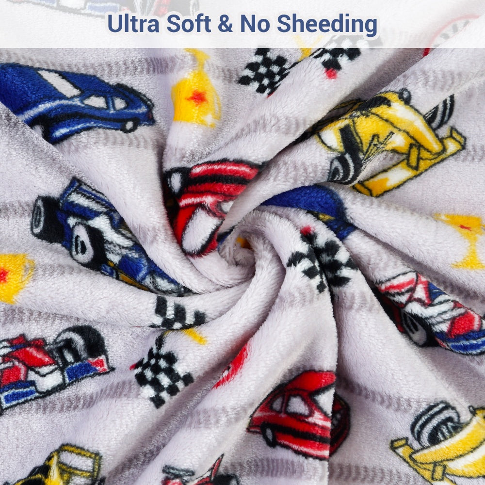 Softan Cozy & Cute Fleece Blanket for Kids, 2 Sizes