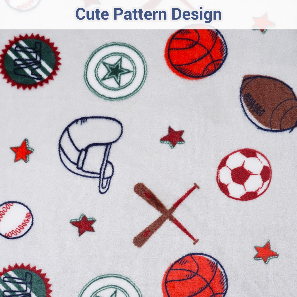 Softan Cozy & Cute Fleece Blanket for Kids, 2 Sizes