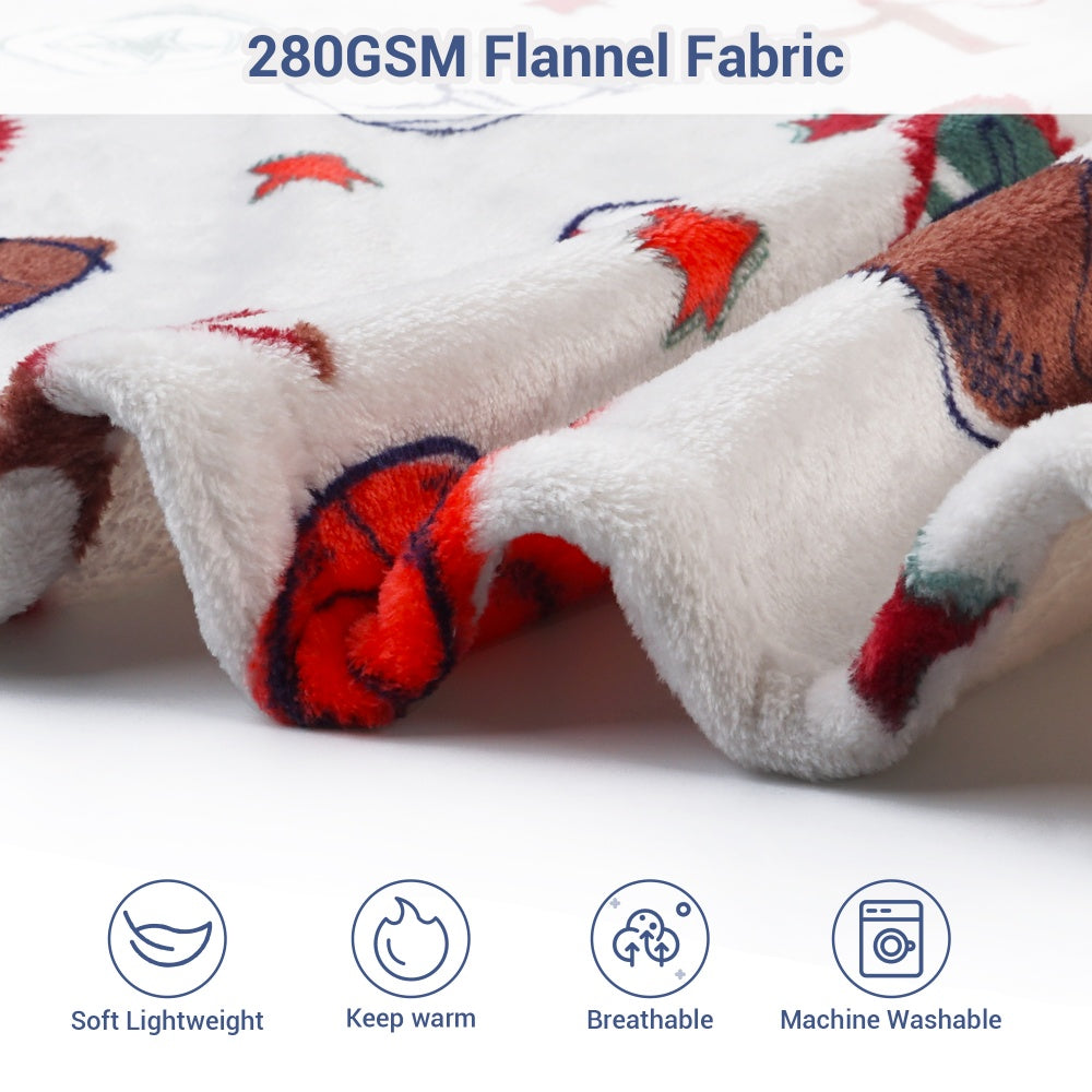 Softan Cozy & Cute Fleece Blanket for Kids, 2 Sizes