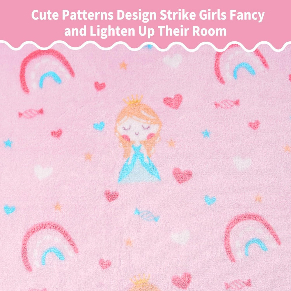 Softan Cozy & Cute Fleece Blanket for Kids, 2 Sizes