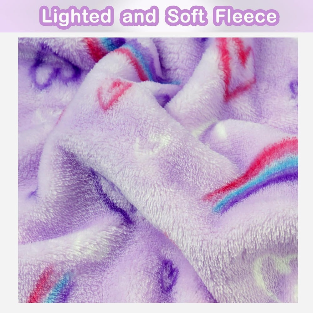 Softan Cozy & Cute Fleece Blanket for Kids, 2 Sizes