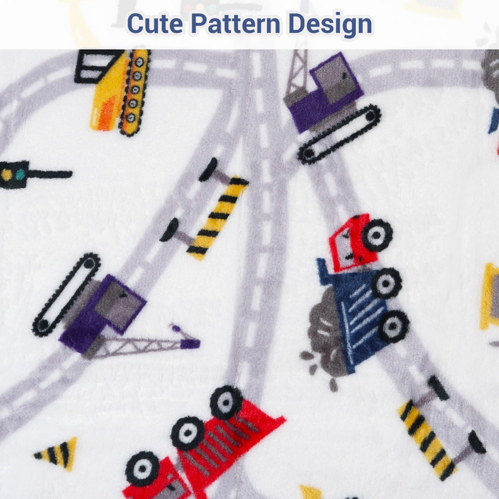 Softan Cozy & Cute Fleece Blanket for Kids, 2 Sizes