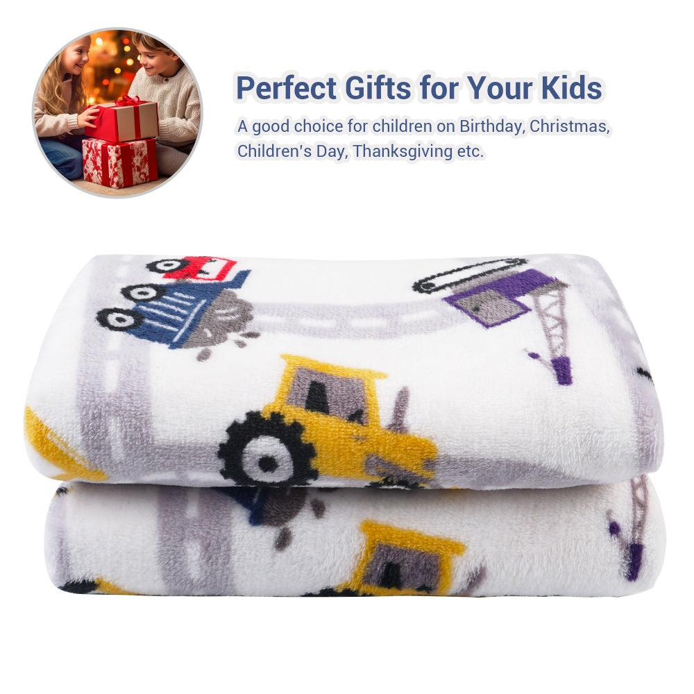 Softan Cozy & Cute Fleece Blanket for Kids, 2 Sizes