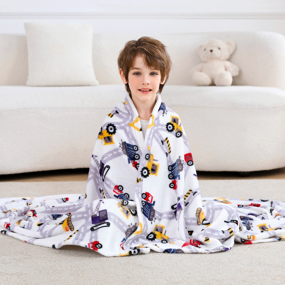 Softan Cozy & Cute Fleece Blanket for Kids, 2 Sizes