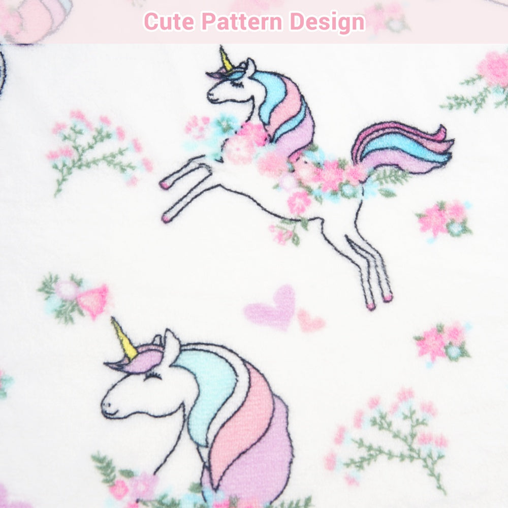 Softan Cozy & Cute Fleece Blanket for Kids, 2 Sizes