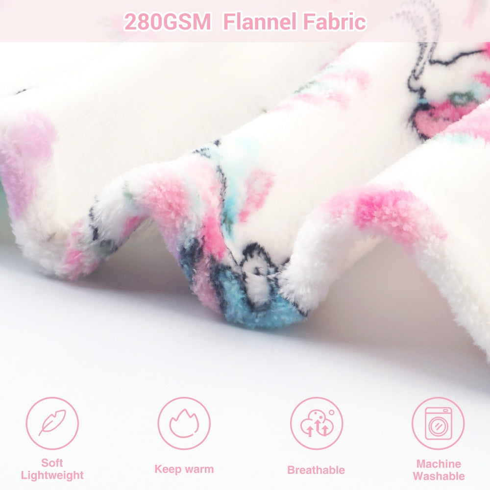 Softan Cozy & Cute Fleece Blanket for Kids, 2 Sizes