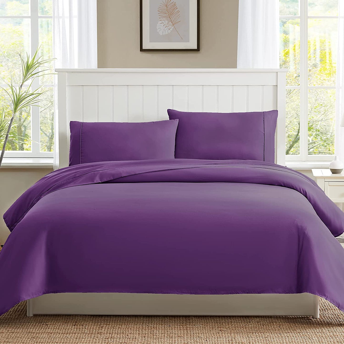 Softan Comfort Ultra-Soft Double Brushed Microfiber Sheet Set