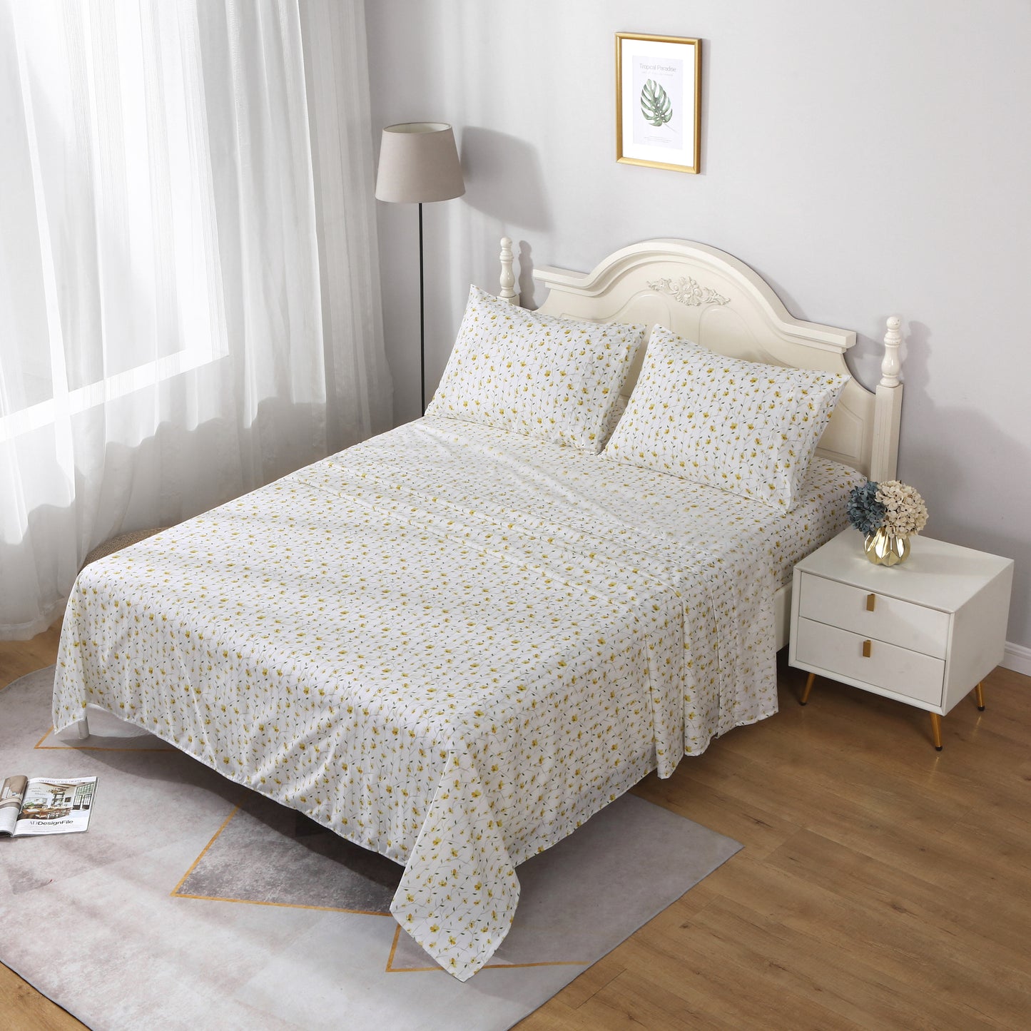 Softan Comfort Ultra-Soft Double Brushed Microfiber Sheet Set