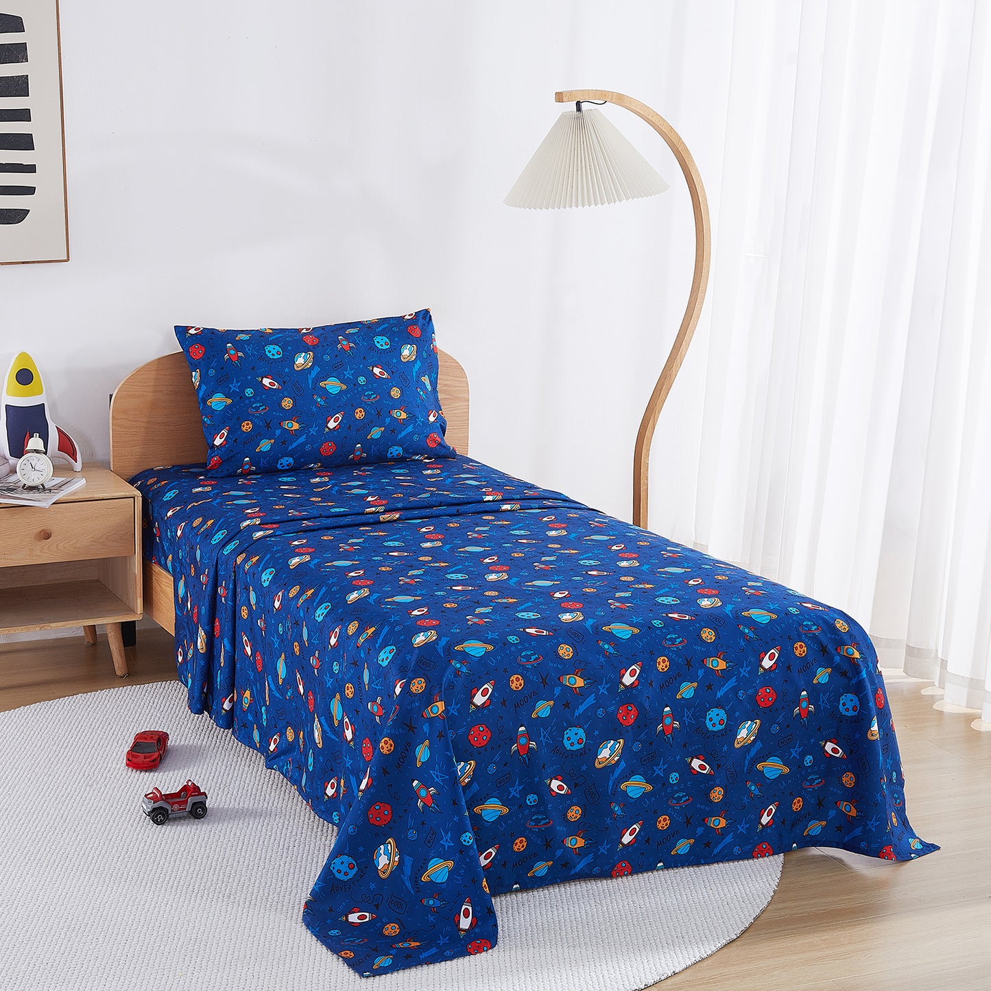 Space Universe Kids Bed Sheet Set