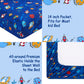 Space Universe Kids Bed Sheet Set