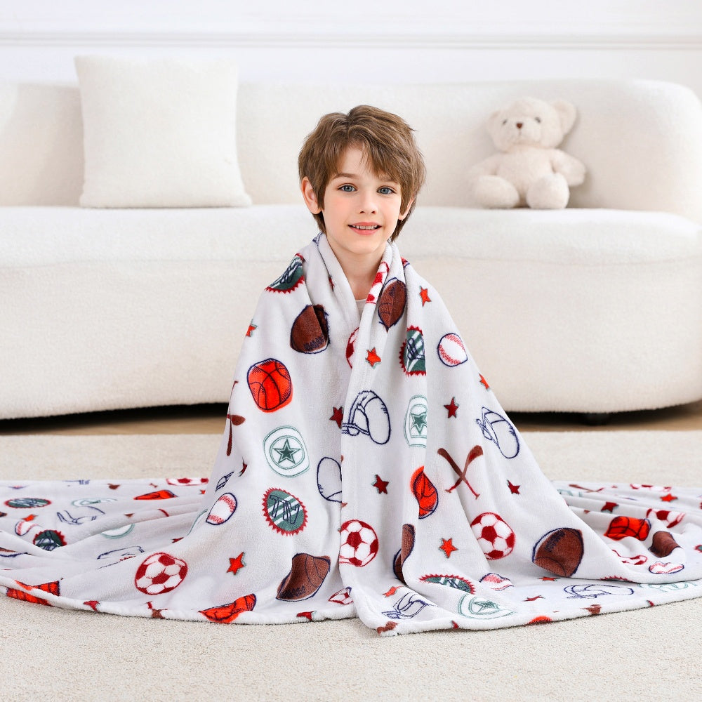 Softan Cozy & Cute Fleece Blanket for Kids, 2 Sizes