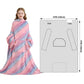 Star Kids Wearable Fleece Blanket with Sleeves & Foot Pocket