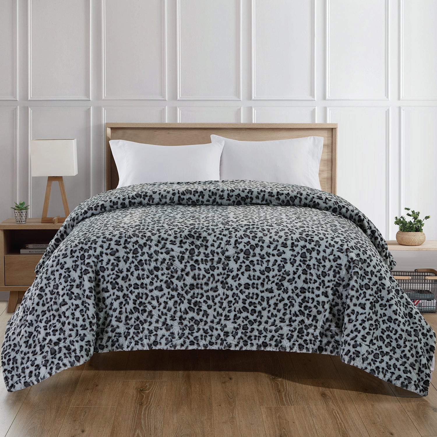 Leopard print blanket online king size