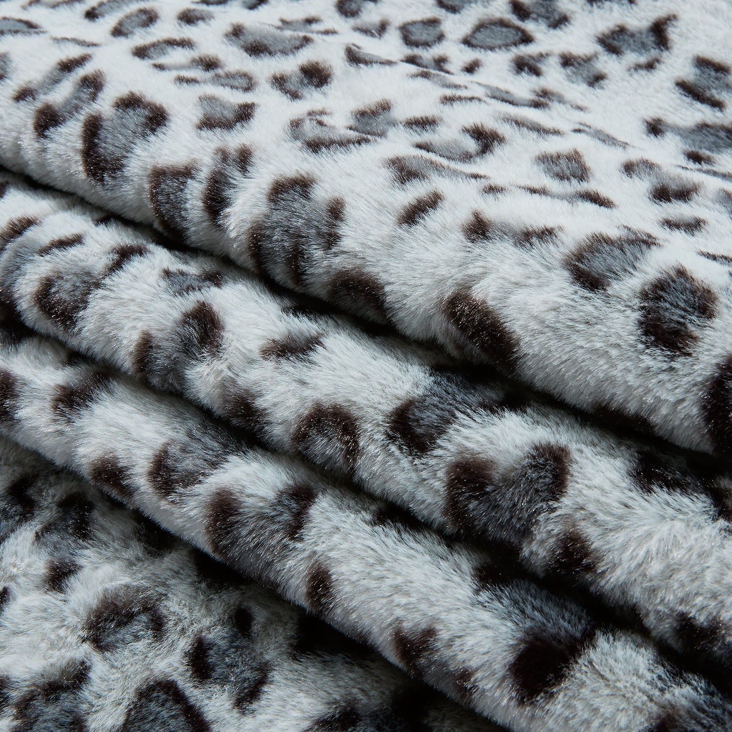 Leopard Print Faux Fur Throw Blanket Softan SOFTAN STORE