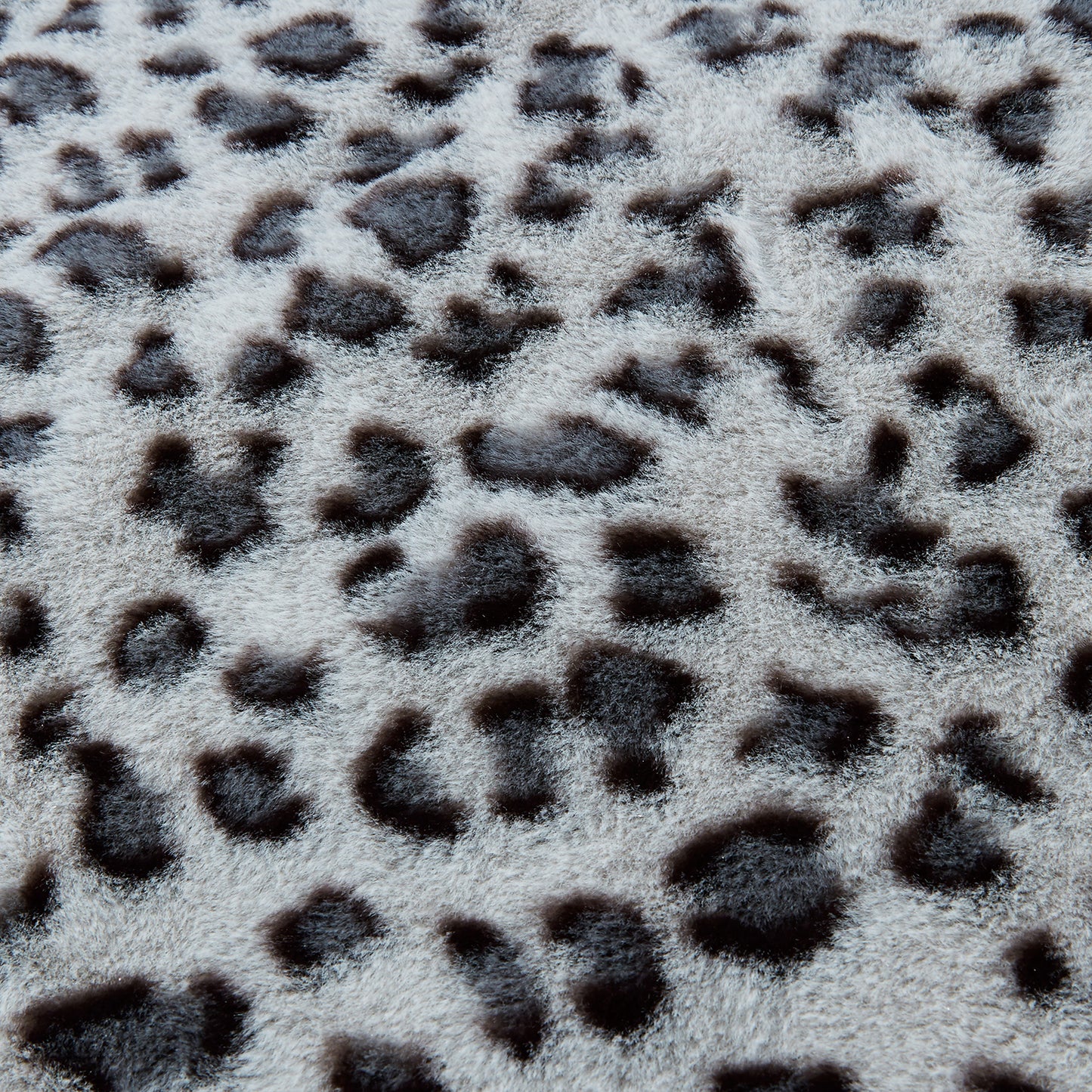 Softan Leopard Print Faux Fur Throw Blanket