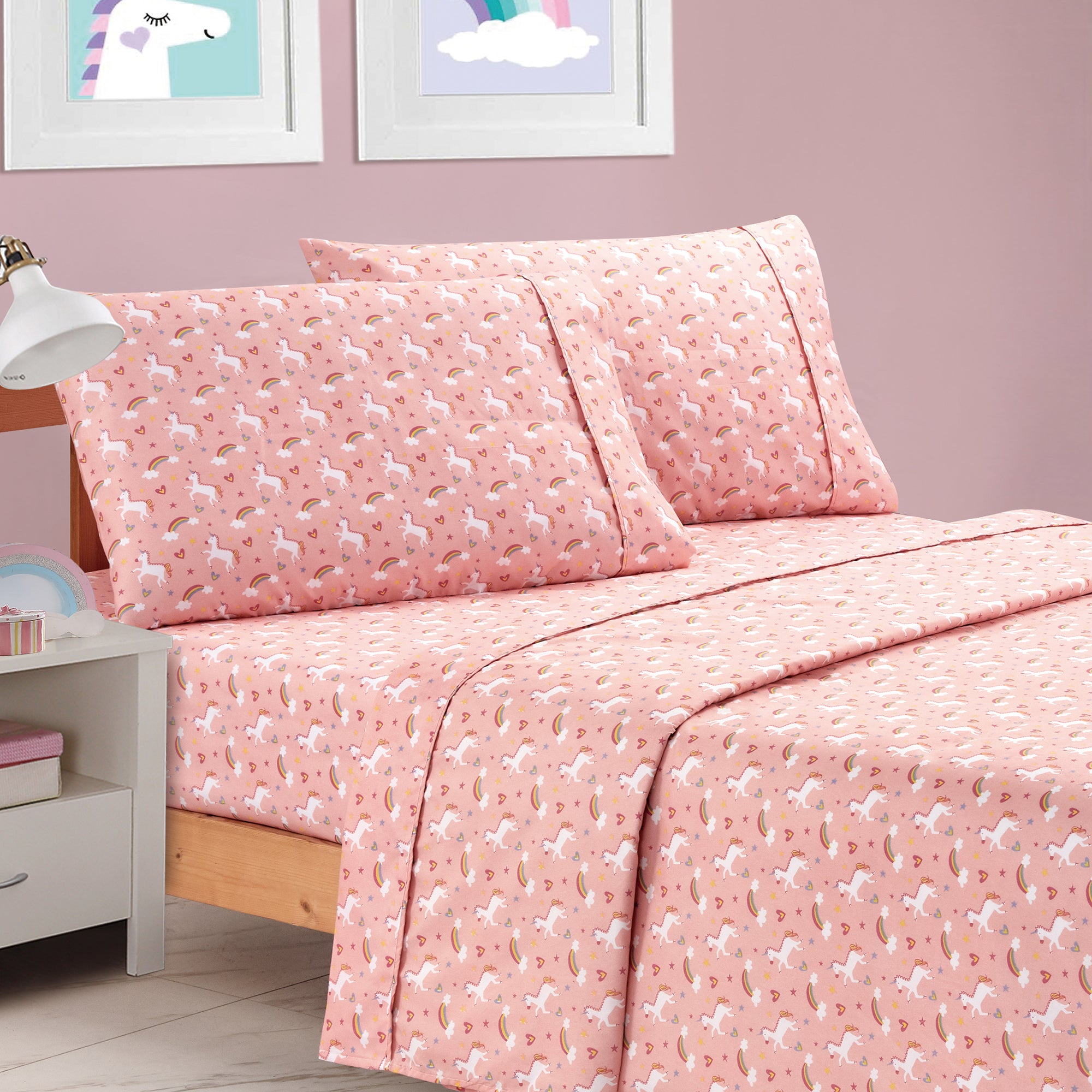 Unicorn bed set full clearance size