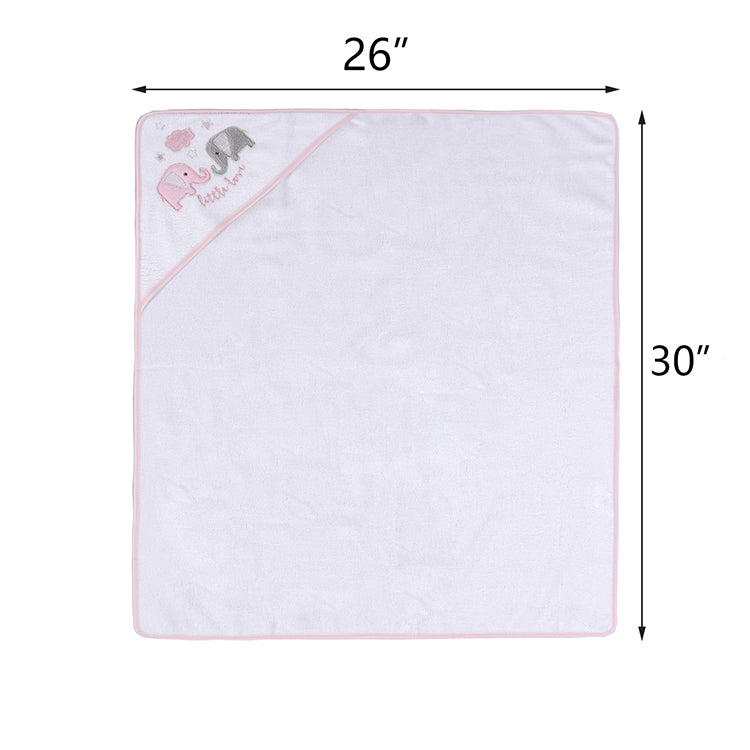 Softan 6-Piece Baby Hooded Towel and Washcloth Set