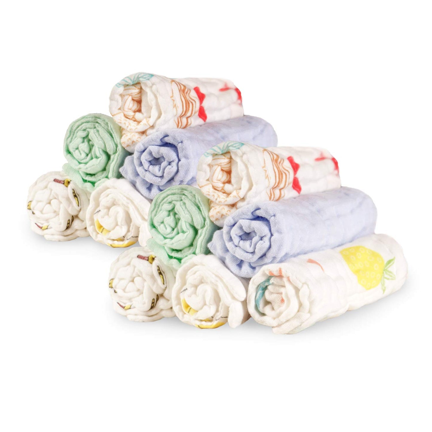 Muslin washcloths