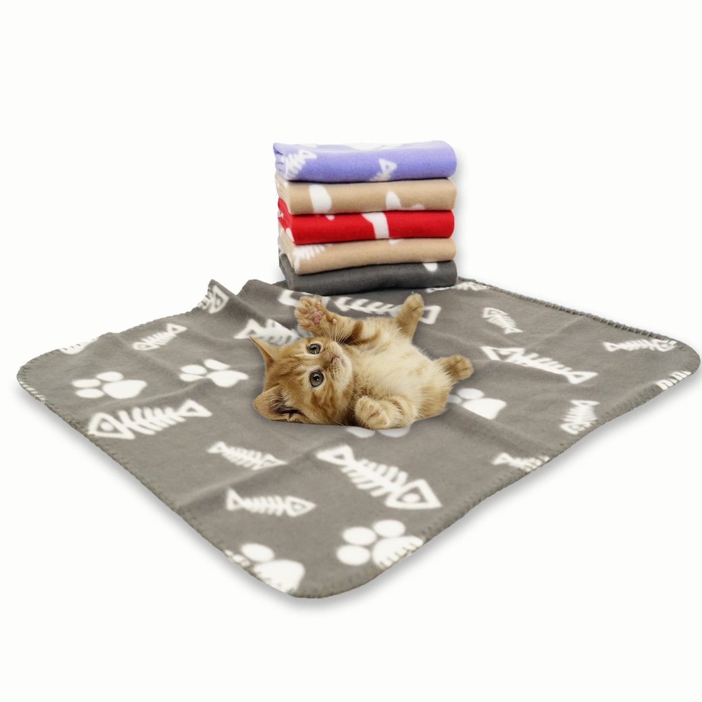 Softan Premium Fleece Pet Blanket Washable, Warm and Soft Bed Cover Throw