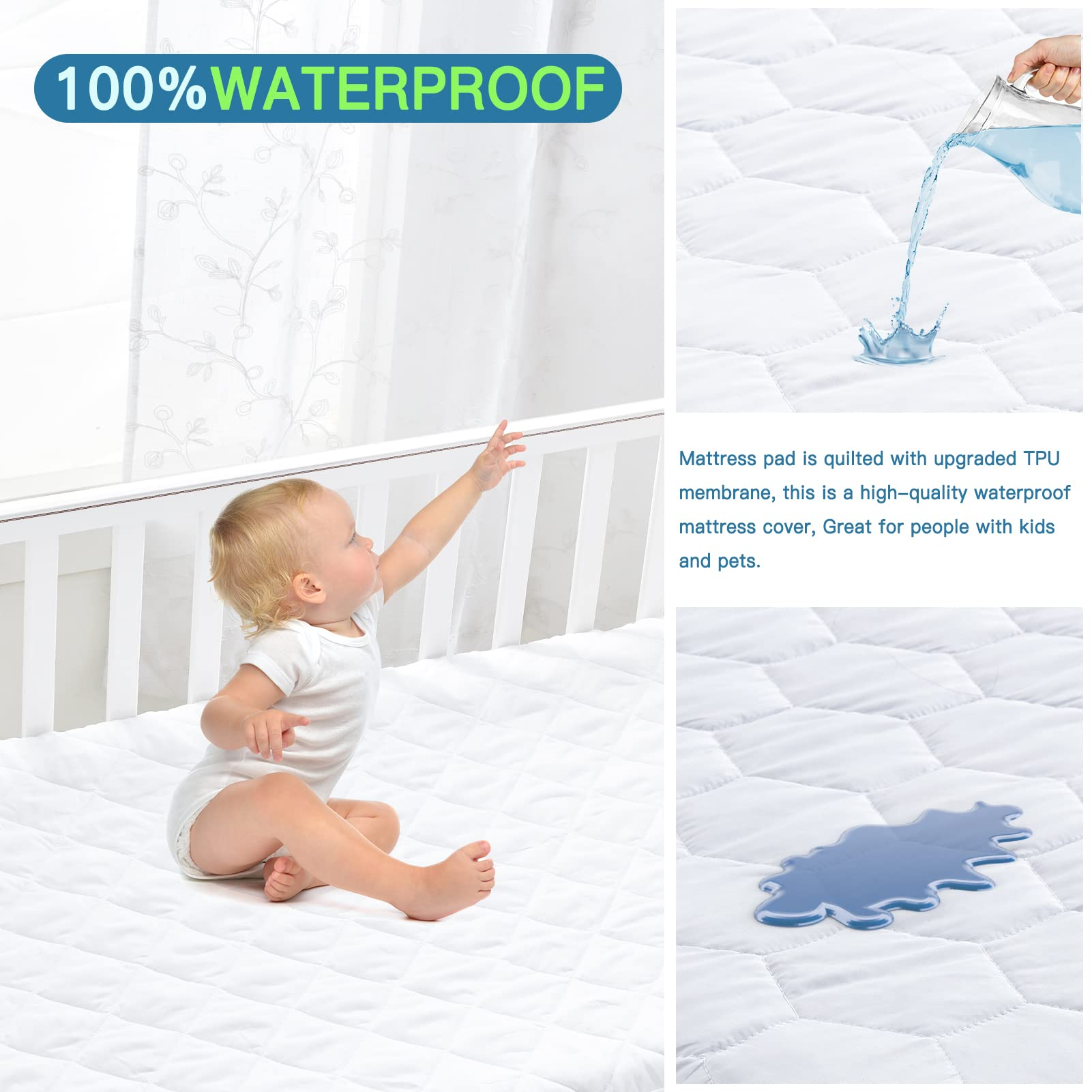 Waterproof baby mattress sales
